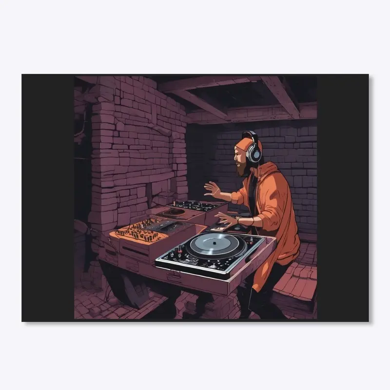 Djing in a dungeon 